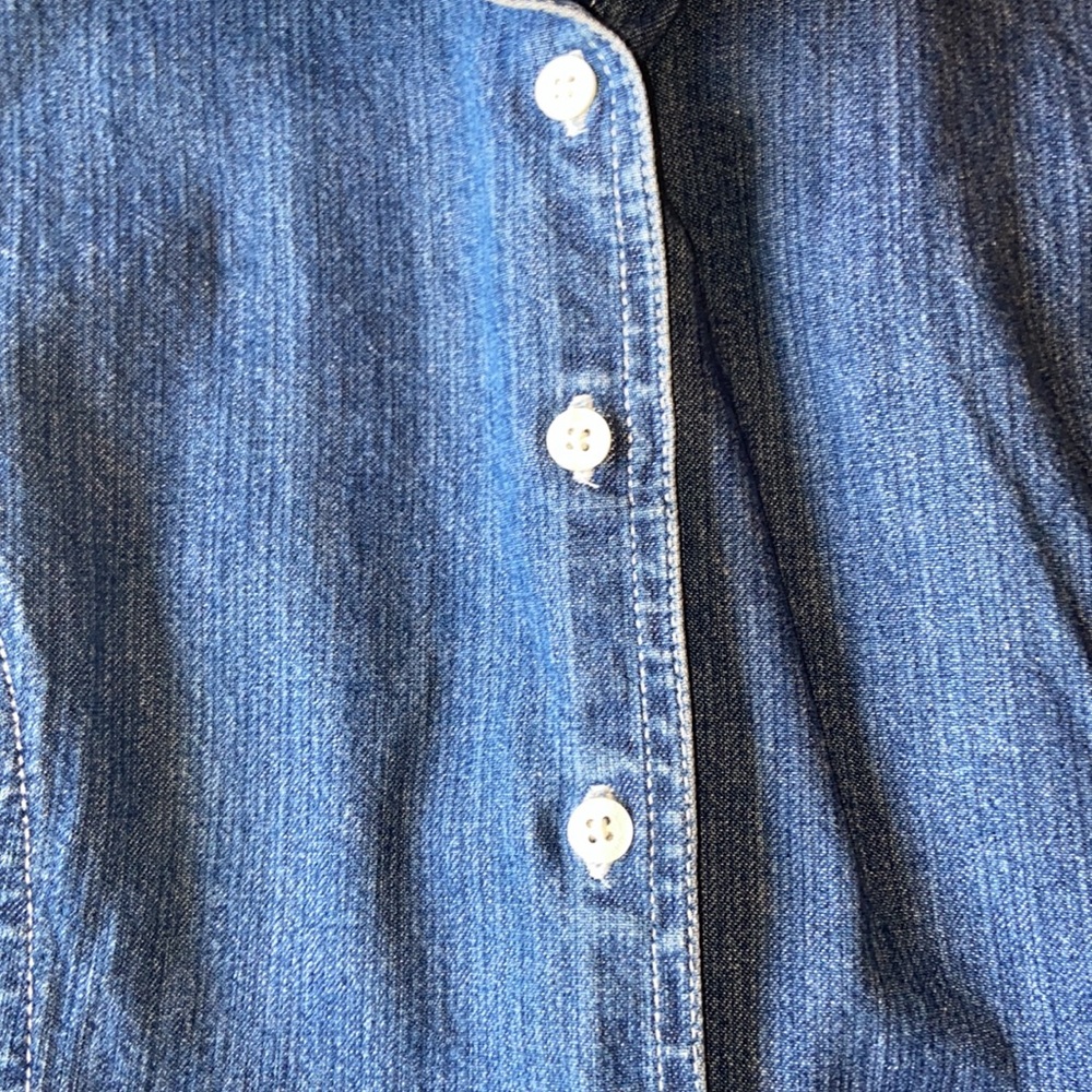 Vintage Sleeveless Jeans Dress - Picture 7 of 15
